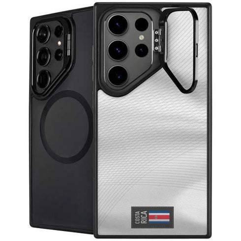 Costa Rica Soccer Flag Galaxy S25 Ultra Kickstand Case
